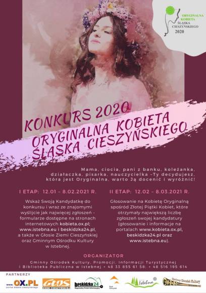 Oryginalna Kobieta Śląska Cieszyńskiego 2020