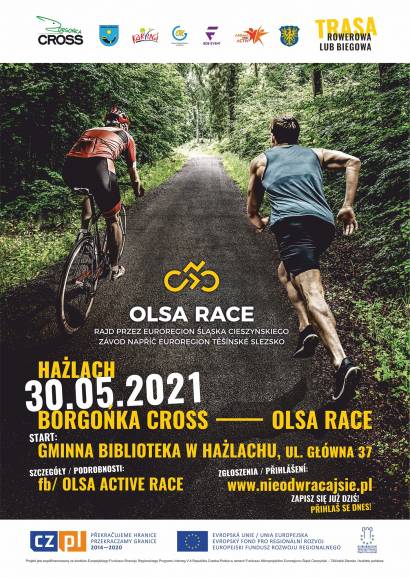Olsa Race 2021 - impreza biegowa i rowerowa -  II etap