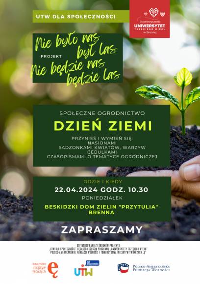 Społeczne ogrodnictwo - Dzień Ziemi