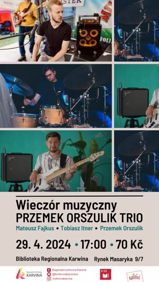 „Przemek Orszulik Trio” w Karwinie