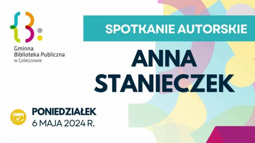 Anna Stanieczek - spotkanie autorskie