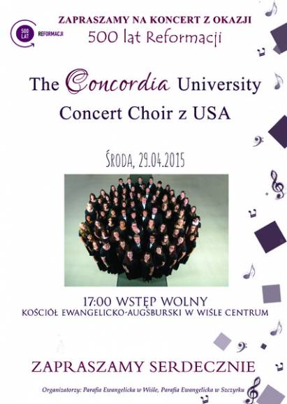 Koncert Chóru Concordia z USA