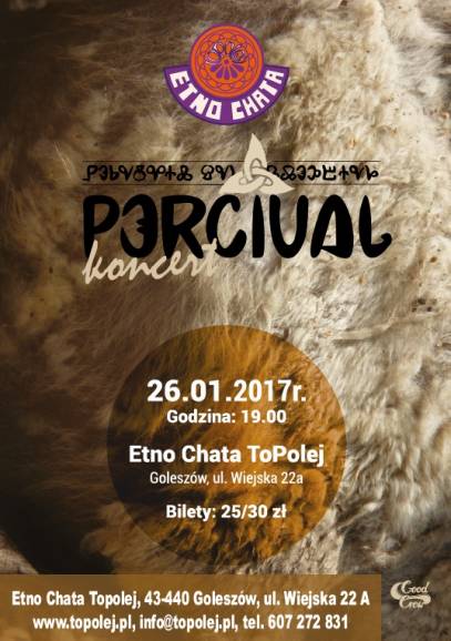 Koncert PERCIVAL w Etno Chacie Topolej w Goleszowie