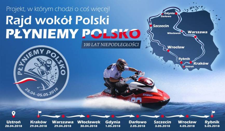 Płyniemy Polsko! 2. edycja akcji charytatywnej