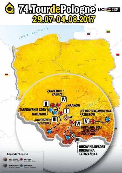 74. Tour de Pologne - premia lotna w Wiśle