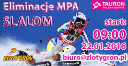 Eliminacja Mistrzostw Polski Amatorów PZN w slalomie