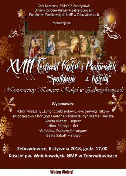 XVIII Festiwal Kolęd i Pastorałek