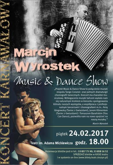 Marcin Wyrostek music & Dance Show
