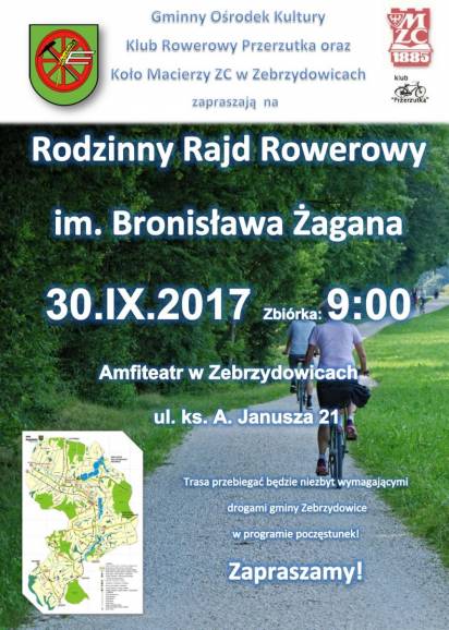 Rodzinny Rajd Rowerowy im. Bronisława Żagana