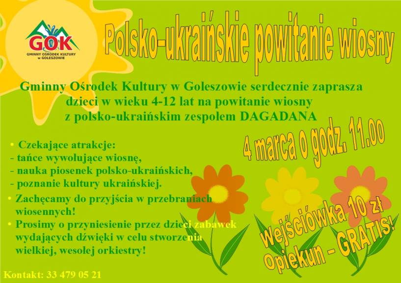 Polsko-ukraińskie powitanie wiosny