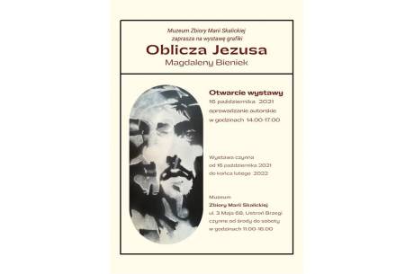 Oblicza Jezusa - wystawa grafiki Magdaleny Bieniek