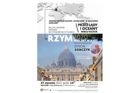 Prelekcja podróżnicza "Rzym 2020 -Wieczne Miasto"