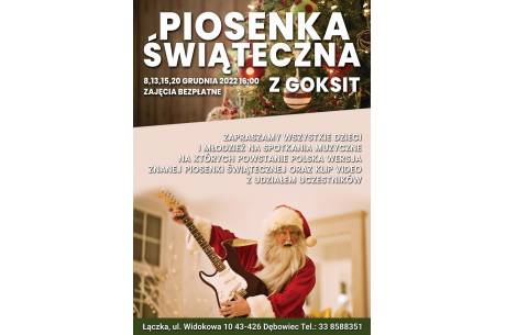 Warsztaty muzyczne - świąteczna piosenka z GOKSiT
