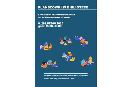 Planszówki w Bibliotece