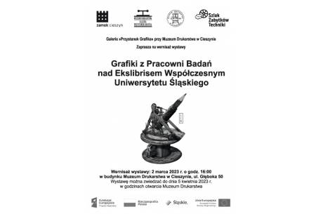 Wystawa " Grafiki z Pracowni Badań nad Ekslibrisem Współczesnym Uniwersytetu Śląskiego"