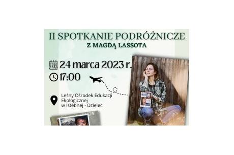 Spotkanie Podróżnicze z Magdą Lassotą
