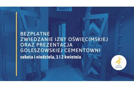 Bezpłatne zwiedzenie Izby Oświęcimskiej i prezentacja makiety goleszowskiej cementowni