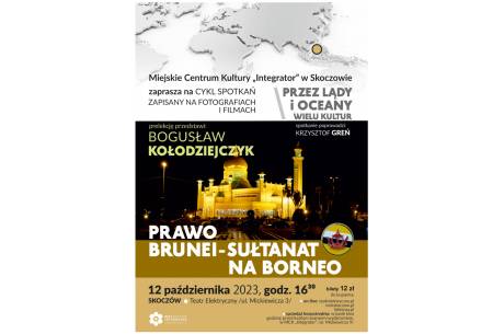 Prelekcja podróżnicza: Prawo Brunei - sułtanat na Borneo