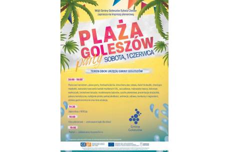 Plaża Goleszów party oraz dzień dziecka w gminie Goleszów