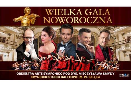 „Wielka Gala Noworoczna” – Koncert Wiedeński z orkiestrą i baletem 