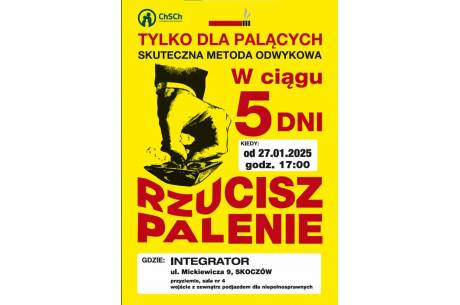 Rzuć palenie w ciągu 5 dni - program tylko dla palących