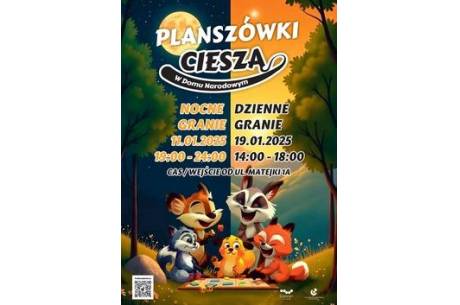 Planszówki cieszą w Domu Narodowym