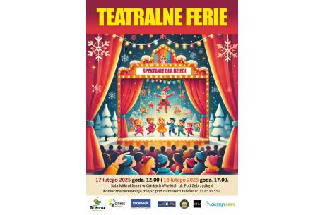 Teatralne Ferie – Spektakle dla Dzieci