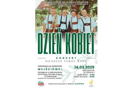 Dzień Kobiet w gminie Goleszów z Silesian Tyrol Band