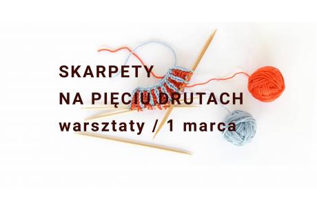 Skarpety na pięciu drutach