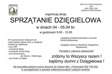 Sprzątanie Dzięgielowa