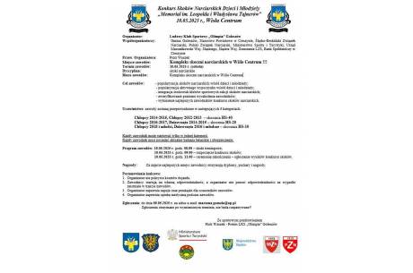  Konkurs skoków narciarskich dzieci i młodzieży "Memoriał im. Leopolda i Władysława Tajnerów" 
