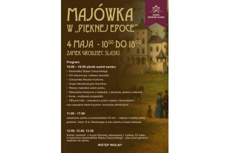 Majówka w "Pięknej Epoce"