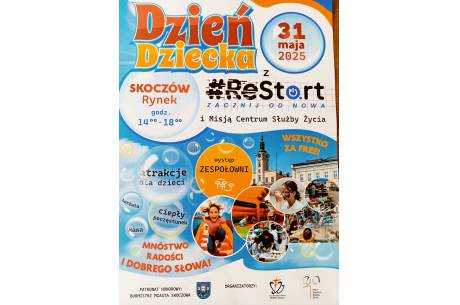 Dzień dziecka z Restart Zacznij od Nowa i Misją Centrum Służby Życia