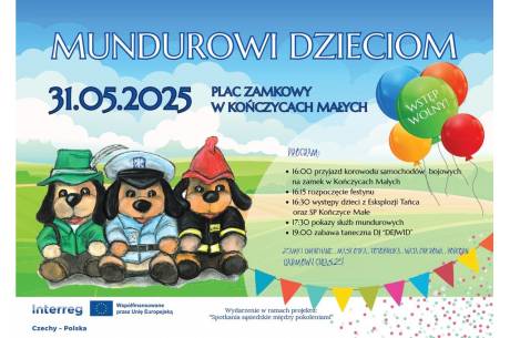 Festyn  na Dzień Dziecka "Mundurowi dzieciom"