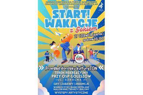  Start wakacje z Gminnym Ośrodkiem Kultury w Goleszowie 