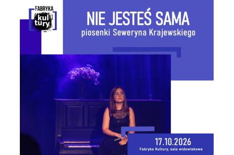 Pokaz spektaklu „Nie jesteś sama - piosenki Seweryna Krajewskiego” w wykonaniu grupy wokalnej GOK