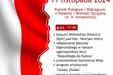 Obchody Narodowego Święta Niepodległości w Wiśle