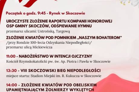 Obchody Narodowego Święta Niepodległości w Skoczowie