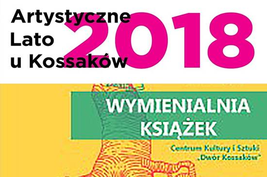 Artystyczne Lato u Kossaków 2018 Wymienialnia książek