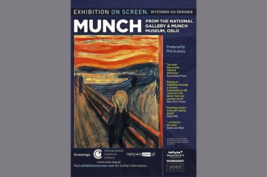 Wystawa na ekranie - Munch 150 z Munchmuseet i Nasjonalgalleriet w Oslo ( napisy ), wydarzenie specjalne.
