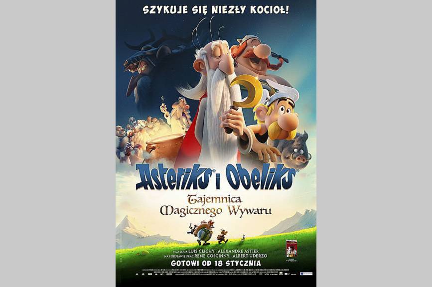 Asterix i Obelix. Tajemnica magicznego wywaru -dubbing ( familijna komedia animowana )