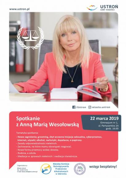 Spotkanie z Anną Marią Wesołowską