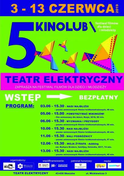 5. Festiwal Filmów dla dzieci i młodzieży "KinoLub"