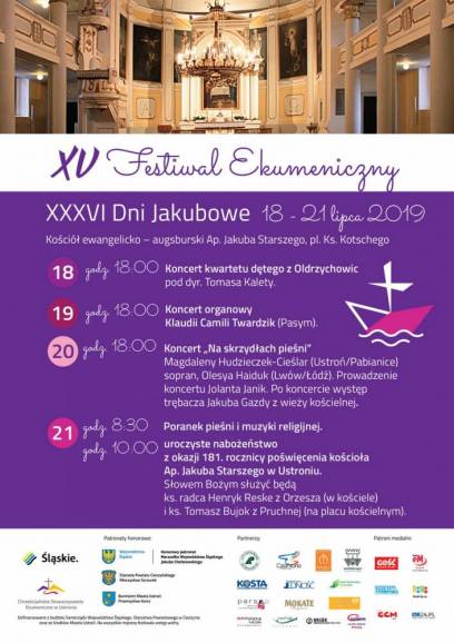 XV Festiwal Ekumeniczny - XXXVI Dni Jakubowe