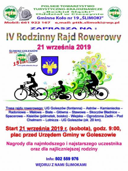 Rodzinny Rajd Rowerowy