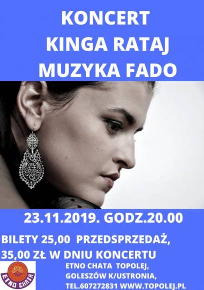 Kinga Rataj - Koncert Muzyki Fado