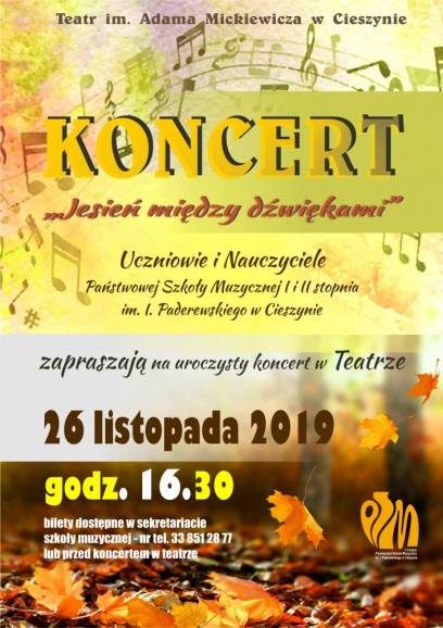Koncert cieszyńskiej szkoły muzycznej w Teatrze