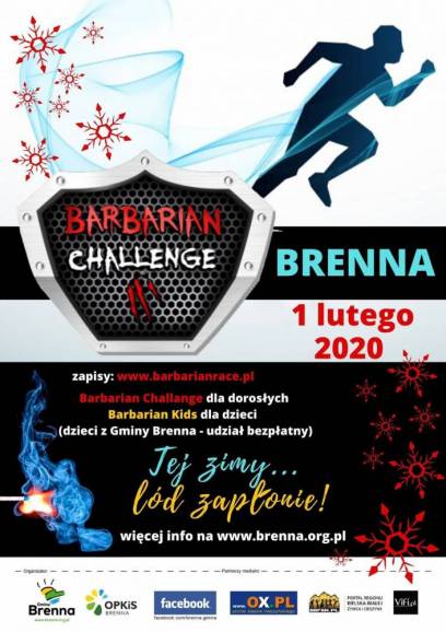 Zimowy Barbarian Challenge & Kids Brenna