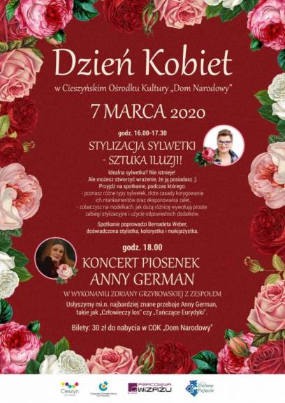Dzień Kobiet w Cieszyńskim Ośrodku Kultury „Dom Narodowy”