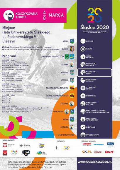 XXVI Ogólnopolska Olimpiada Młodzieży w sportach zimowych "Śląskie 2020"